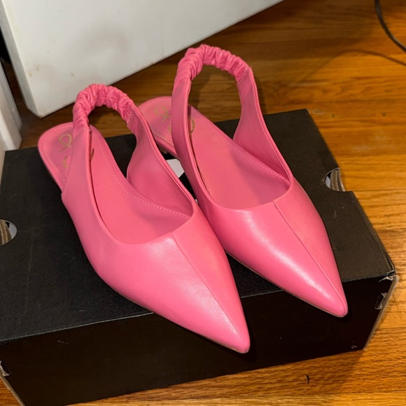 Shoes - Sam Edelman pink leather flats